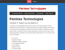 Tablet Screenshot of painlesstech.com